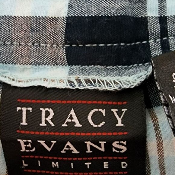 Tracy Evans Limited Mid Rise Bermuda Length Shorts Size 5 Plaid - Picture 3 of 4